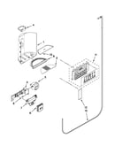 Dispenser front parts