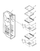 Freezer liner parts