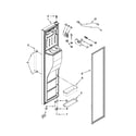 KitchenAid KSC24C8EYP02 freezer door parts diagram