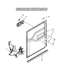 Door and latch parts