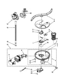 Pump, washarm and motor parts