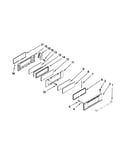 Upper door parts