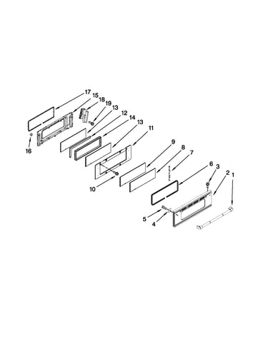 Upper door parts