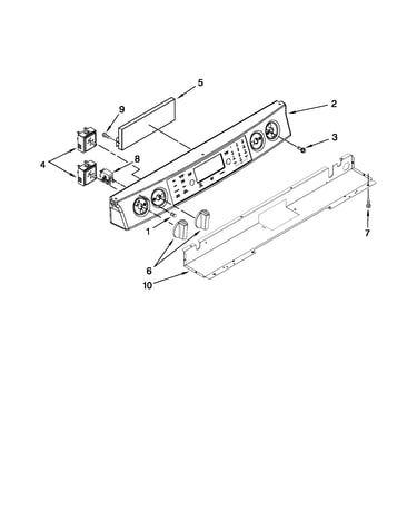 Control panel parts