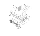 Jenn-Air JES9860CCS01 blower assembly parts diagram