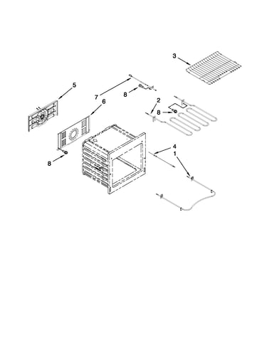 Internal oven parts