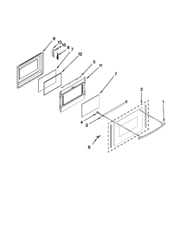 Lower door parts