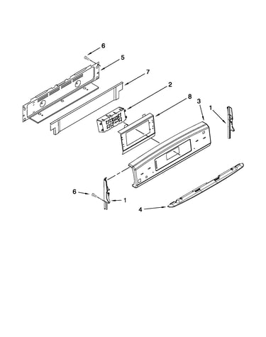 Control panel parts