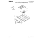 Maytag MGR7775WW3 cooktop parts diagram