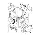 Maytag MGDC300XW1 cabinet parts diagram