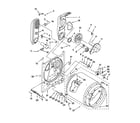 Maytag MGDC300XW1 bulkhead parts diagram