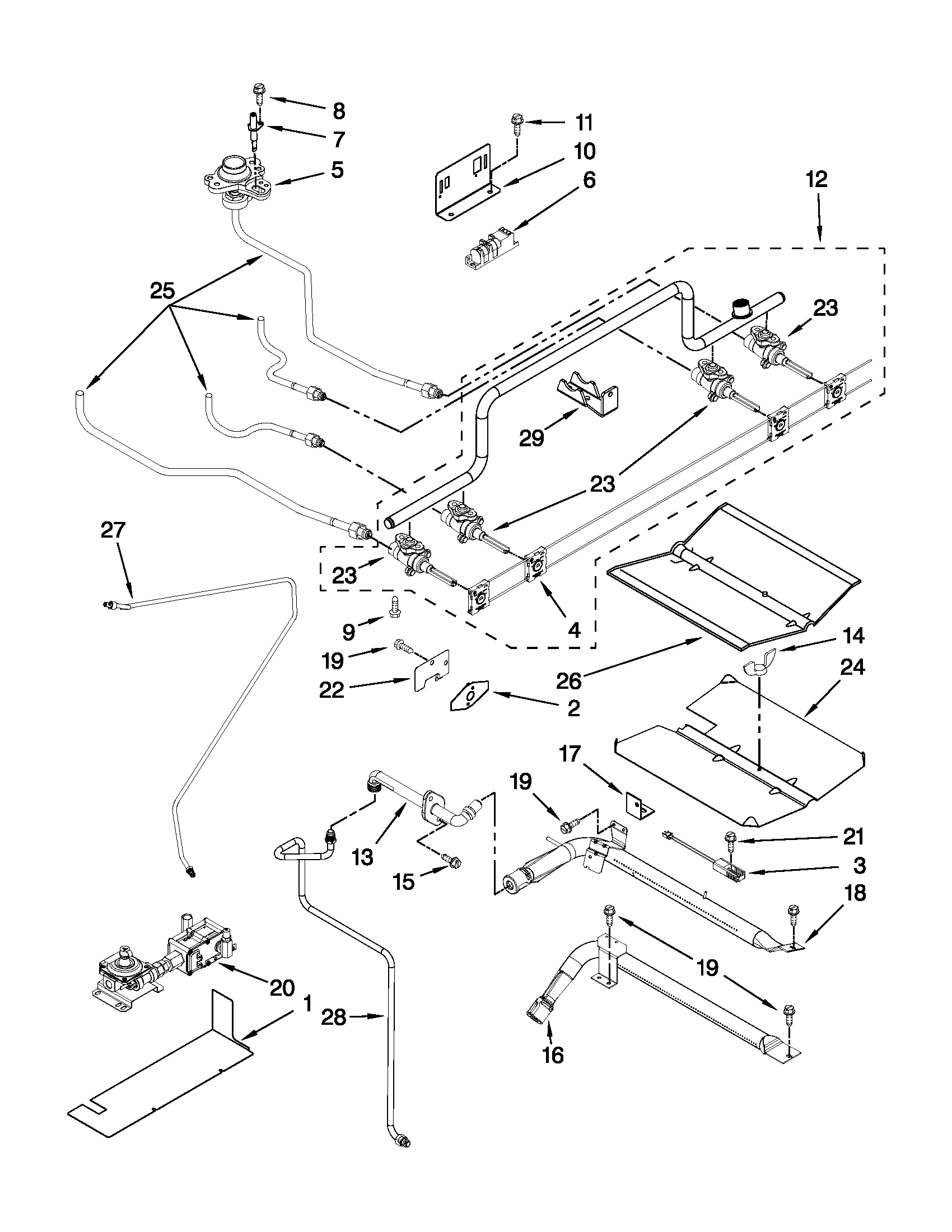 MANIFOLD PARTS