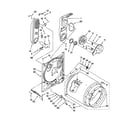 Maytag MGDC100YQ1 bulkhead parts diagram