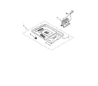 Whirlpool GT4175SPS1 base plate parts diagram