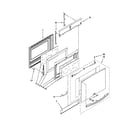 KitchenAid KESS907SBL02 door parts diagram