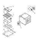 Internal oven parts
