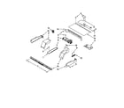 Whirlpool GBS279PVB04 top venting parts diagram