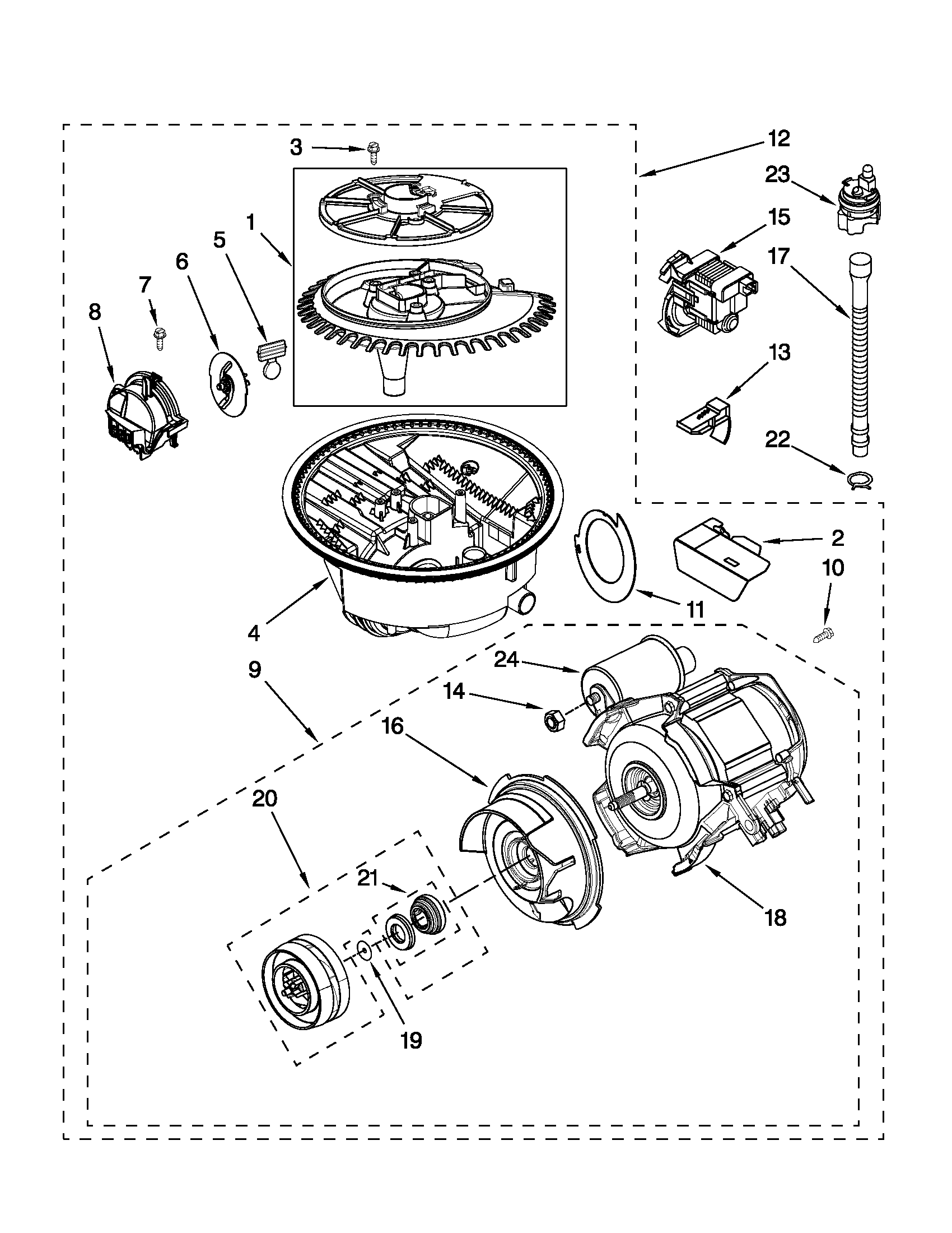 PUMP AND MOTOR PARTS