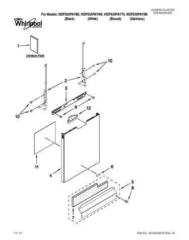 Door and panel parts