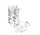 KitchenAid KSF26C6XYY02 refrigerator liner parts diagram