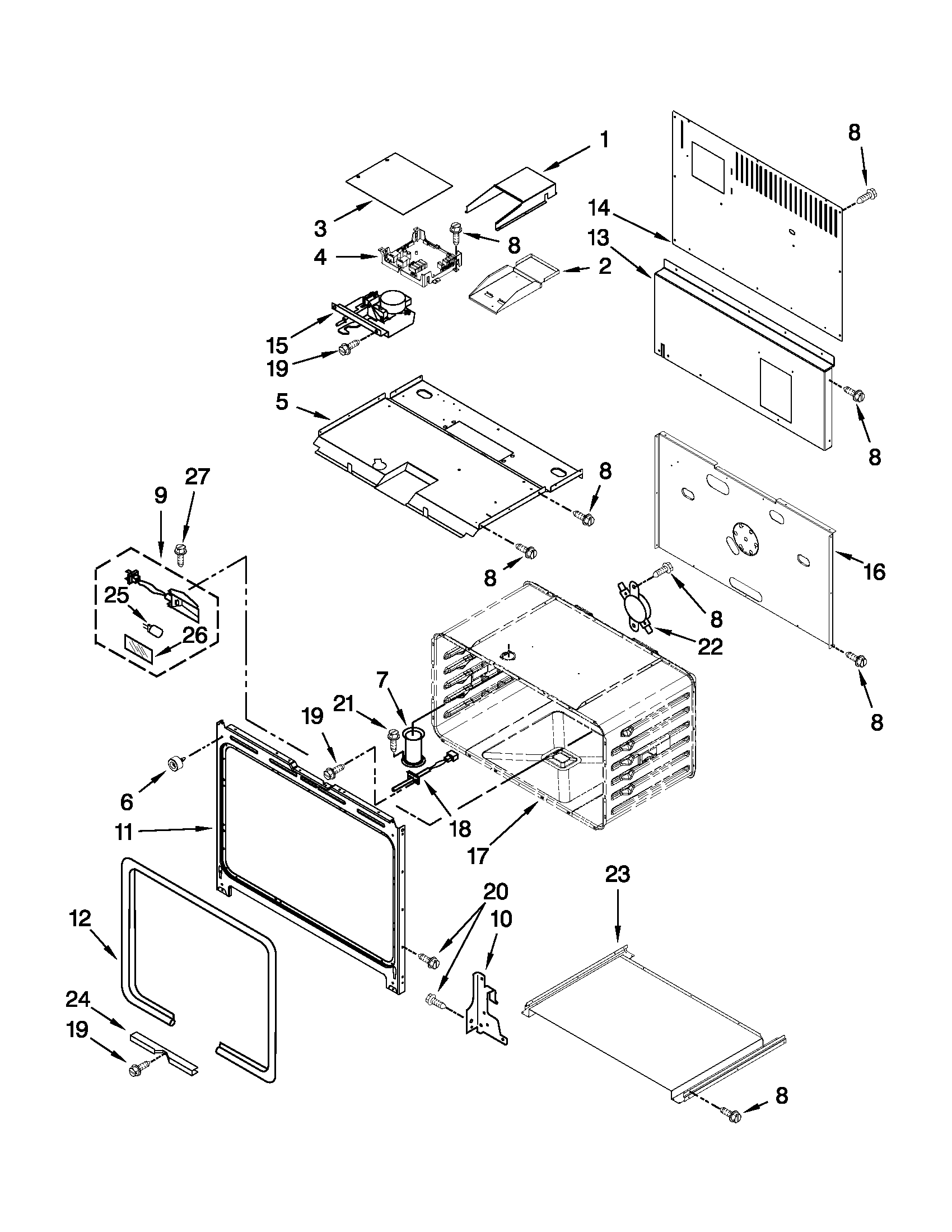 Oven parts