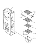 Freezer liner parts