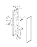 Freezer door parts