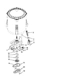 Gearcase, motor and pump parts
