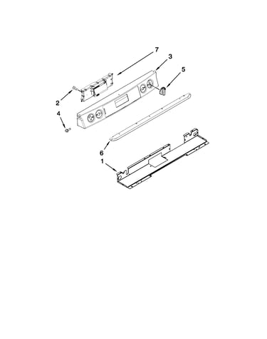 Control panel parts
