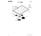 Maytag MES5875BAS21 cooktop parts diagram