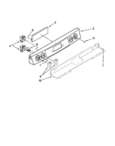 Control panel parts