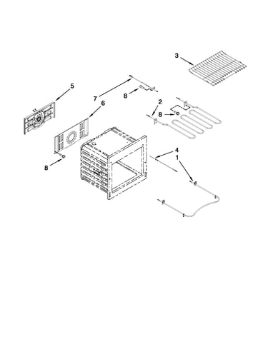 Internal oven parts