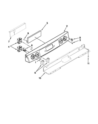 Control panel parts
