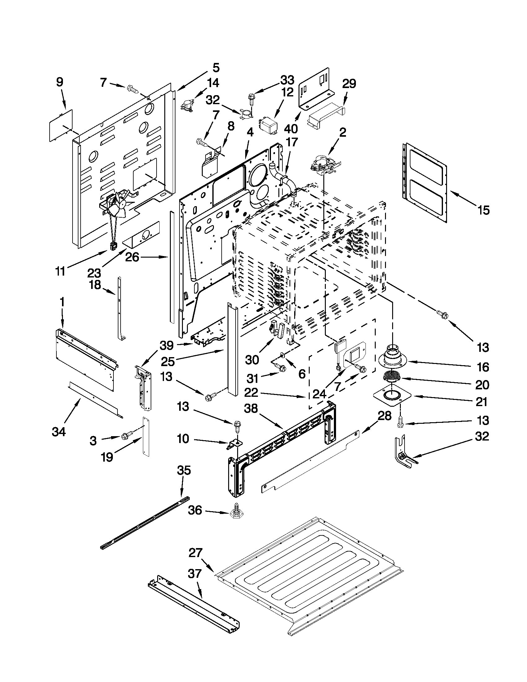 Chassis parts