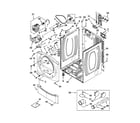 Whirlpool WED9270XL1 cabinet parts diagram