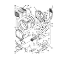 Whirlpool WED9270XL1 bulkhead parts diagram