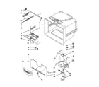 Whirlpool GI7FVCXXA01 freezer liner parts diagram