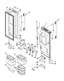 Refrigerator door parts