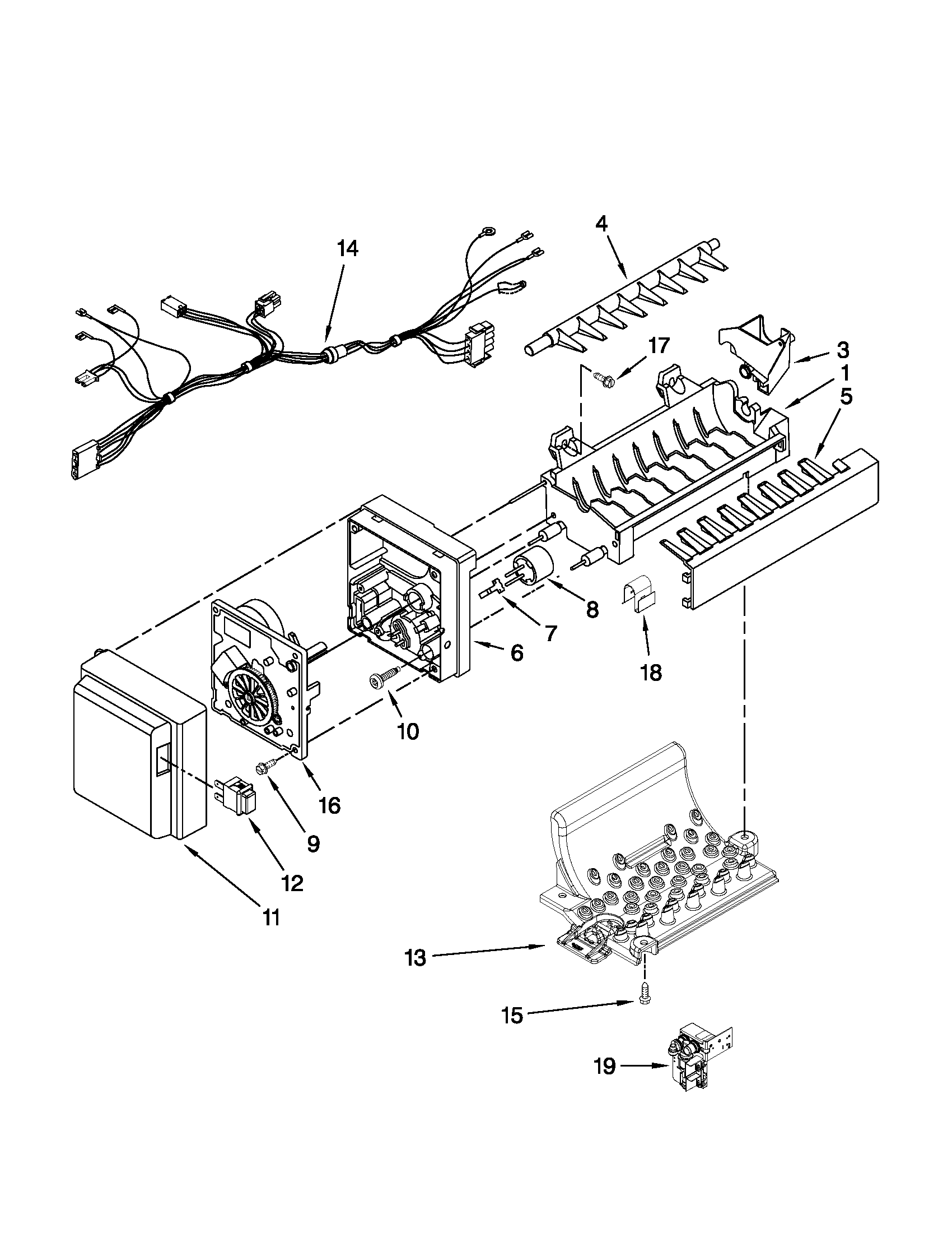 Icemaker parts