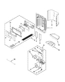 Dispenser front parts