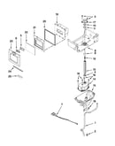 Motor and ice container parts
