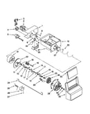 Motor and ice container parts
