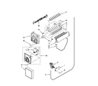 Whirlpool WSF26D2EXF01 icemaker parts diagram