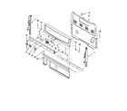 Whirlpool WFE260LXS0 control panel parts diagram