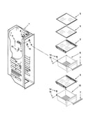 Freezer liner parts