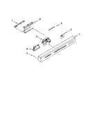 Control panel and latch parts