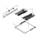 Third level rack and track parts