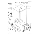 Whirlpool GSS30C6EYB02 cabinet parts diagram