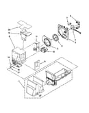Motor and ice container parts