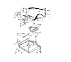Whirlpool QCAM2730YQ0 machine base parts diagram
